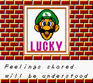 Lucky: Feelings shared will be understood