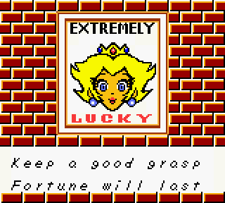 Extremely Lucky: Keep a good grasp Fortune will last
