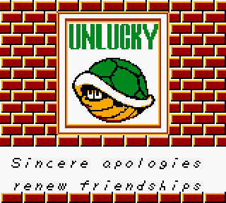 Unlucky: Sincere apologies renew friendships
