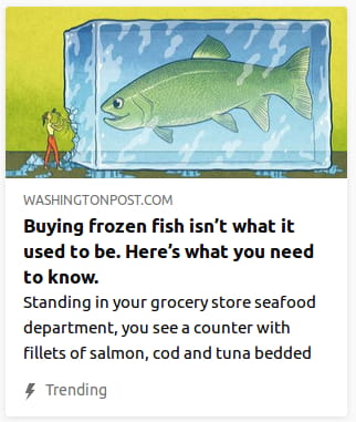 By Washington Post. Illustration o’ woman chiselling giant ice cube with a fish inside.