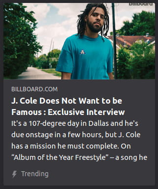 By Billboard. A photo o’ some schmuck who may or may not be J. Cole.