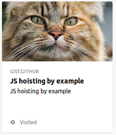 By Gist Github.