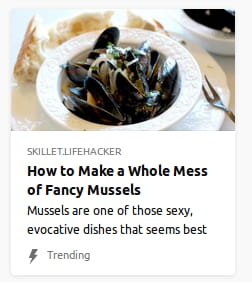 By Skillet.LifeHacker. Mussels are one of those sexy, evocative dishes that seems best