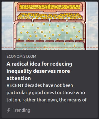 By The Economist. Image is an illustration o’ a Pachinko machine. “RECENT decades have not been particularly good ones for those who toil on, rather than own, the means of”